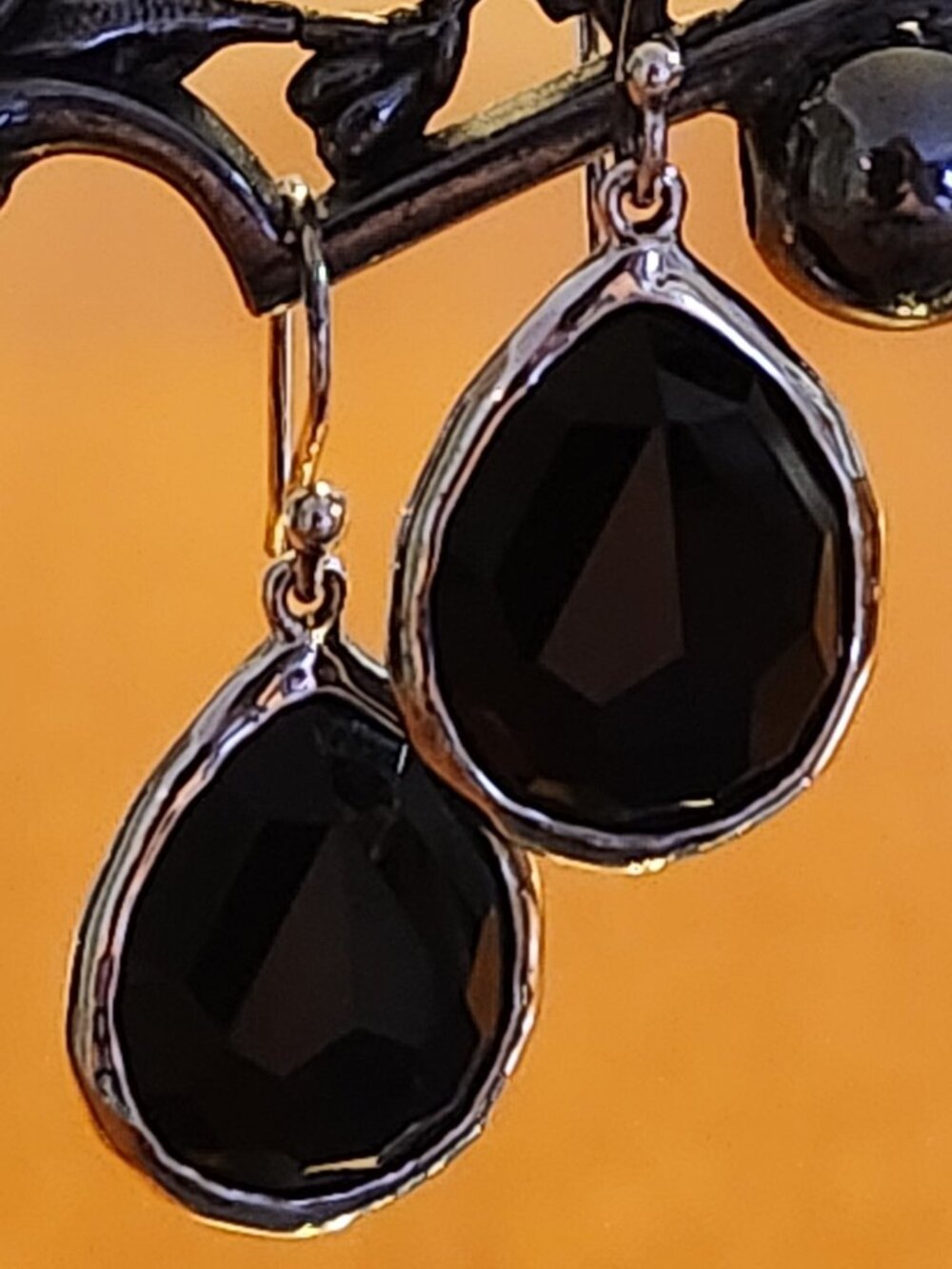 Ippolita Sterling Silver and Onyx Earrings